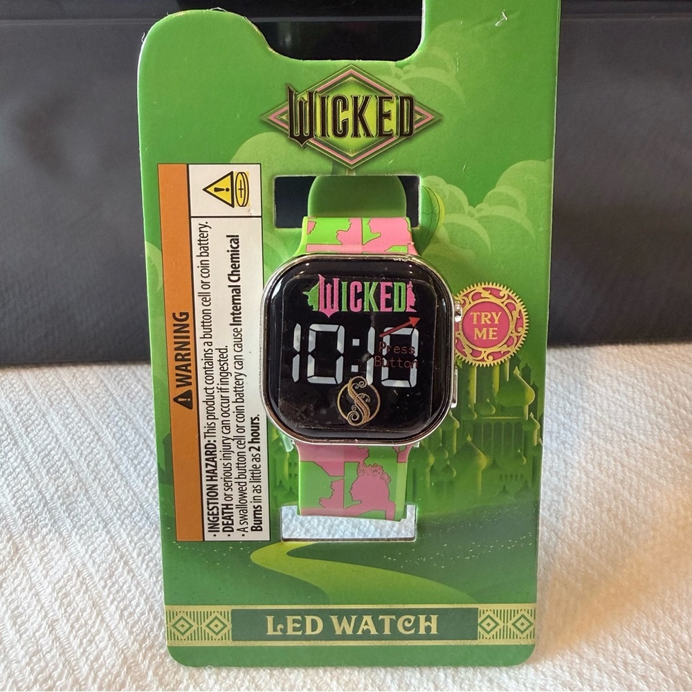 Wicked LED youth watch NWT
